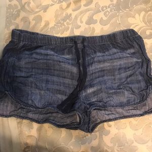 Worn once blue jean shorts